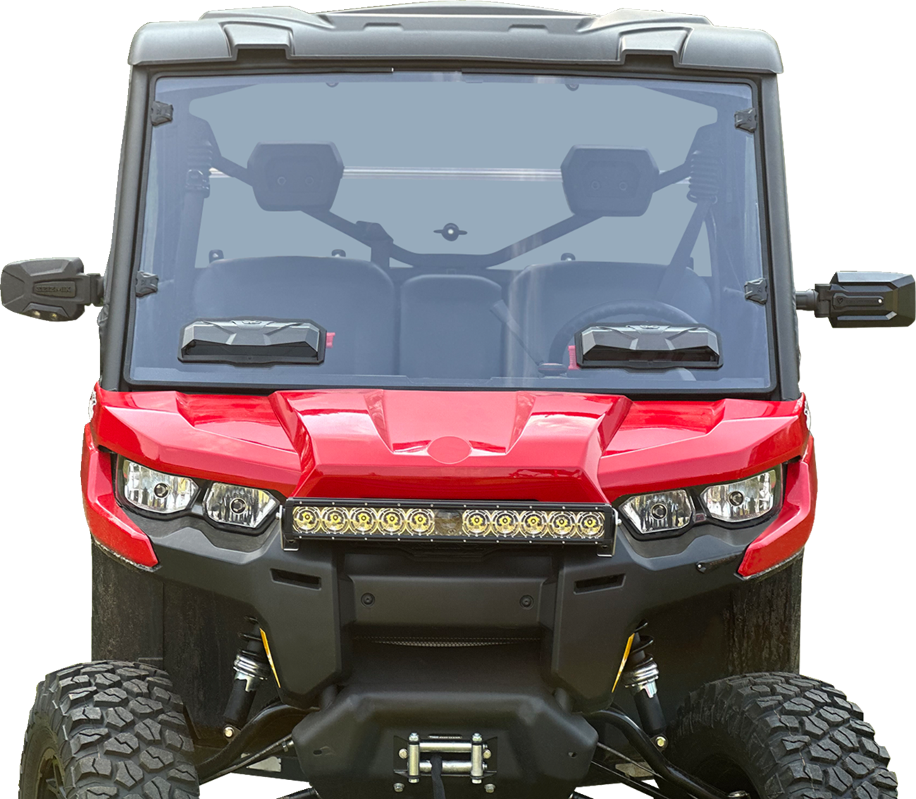 SEIZMIK Windshield - Vented - Defender 50-50235KIT
