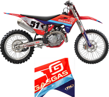 FACTORY EFFEX Candy Chrome Series Shroud/Airbox Graphics Kit - Gas Gas 27-03702