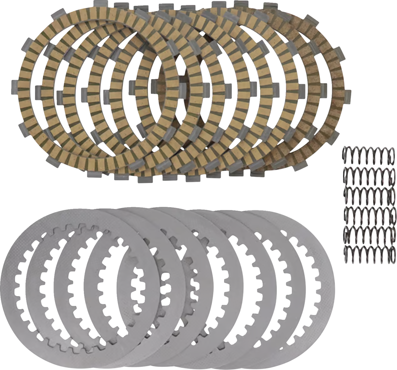 PROX Clutch Plate Set - Gas Gas/Husaberg/Husqvarna/KTM 16.CPS64012