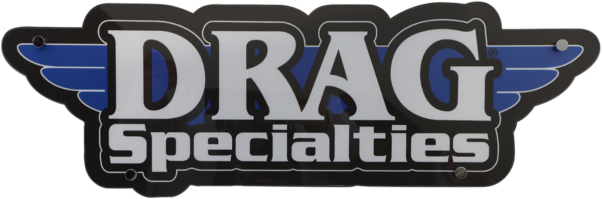 DRAG SPECIALTIES SIGN LED HALO DRAG SPEC X80-6022DR