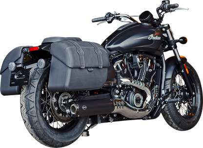 S&S CYCLE Grand National Slip-On Mufflers - Black - 50-State 550-1121