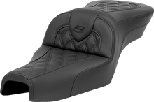 SADDLEMEN Roadsofa™ Seat - without Backrest - Lattice Stitch - XL '04-'22 807-03-182