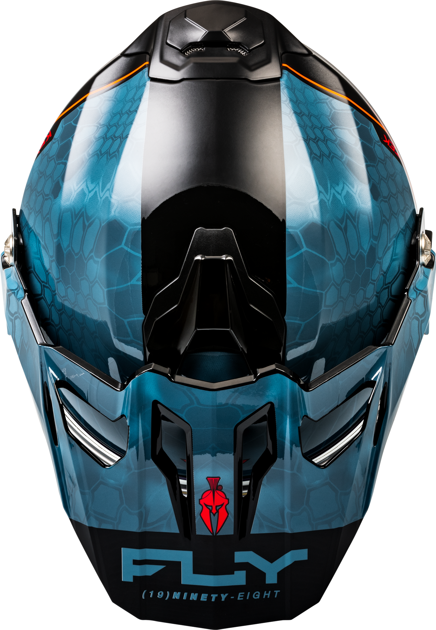 Trekker Cw Conceal Helmet Elec Shld Slate/Black/Red 2x