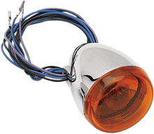 CHRIS PRODUCTS Turn Signal - Chrome/Amber 8501A