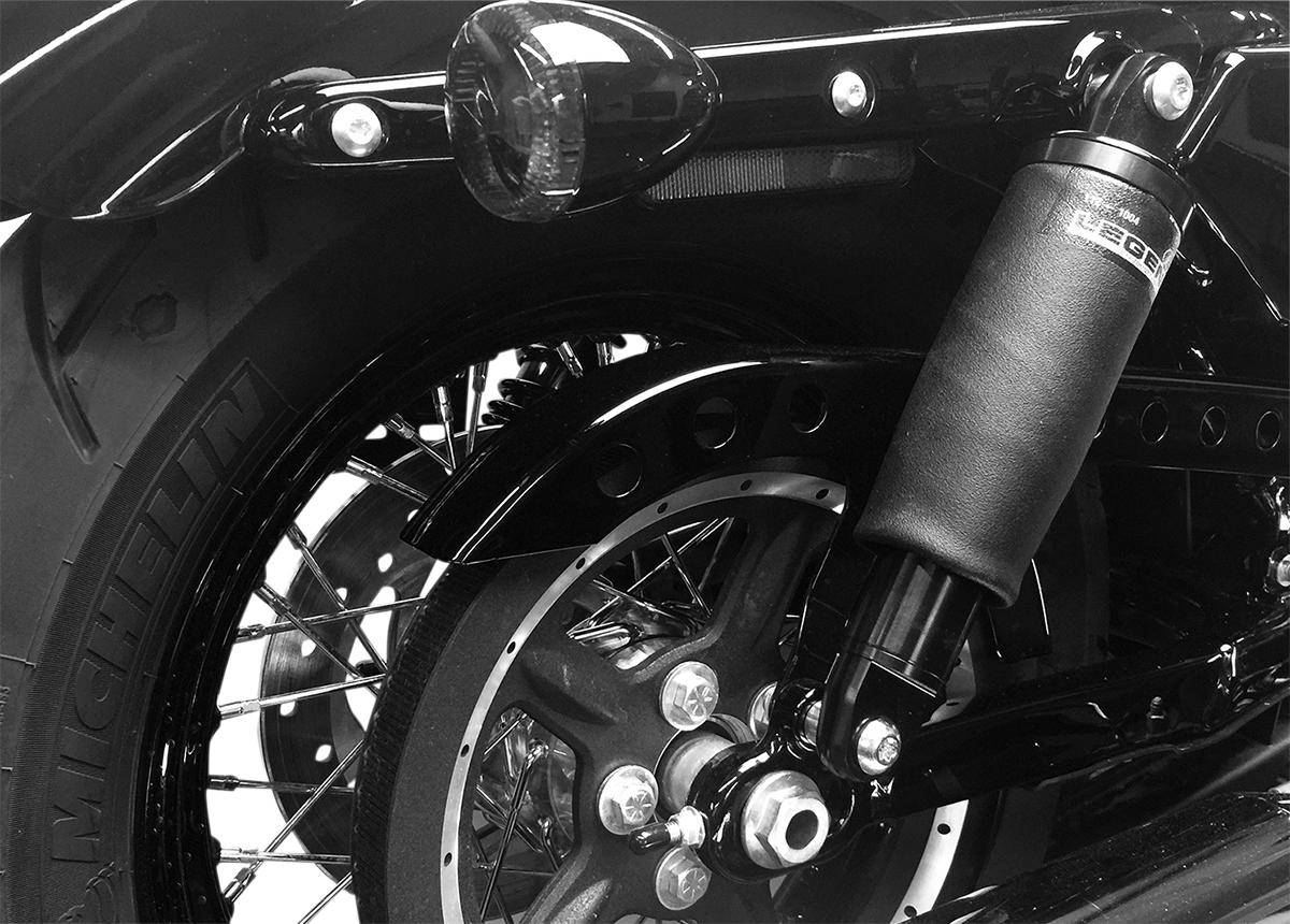 LEGEND SUSPENSION Sportster Air Suspension - 13" - Black - Standard 1311-0110