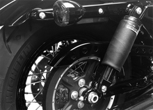 LEGEND SUSPENSION Sportster Air Suspension - 13" - Black - Standard 1311-0110