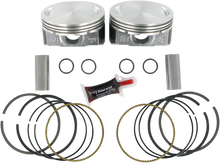 KB PERFORMANCE Piston Kit - 3.875" +0.005" - 10.0:1 CR - 103" Twin Cam | 96" Twin Cam Big Bore KB409C.005
