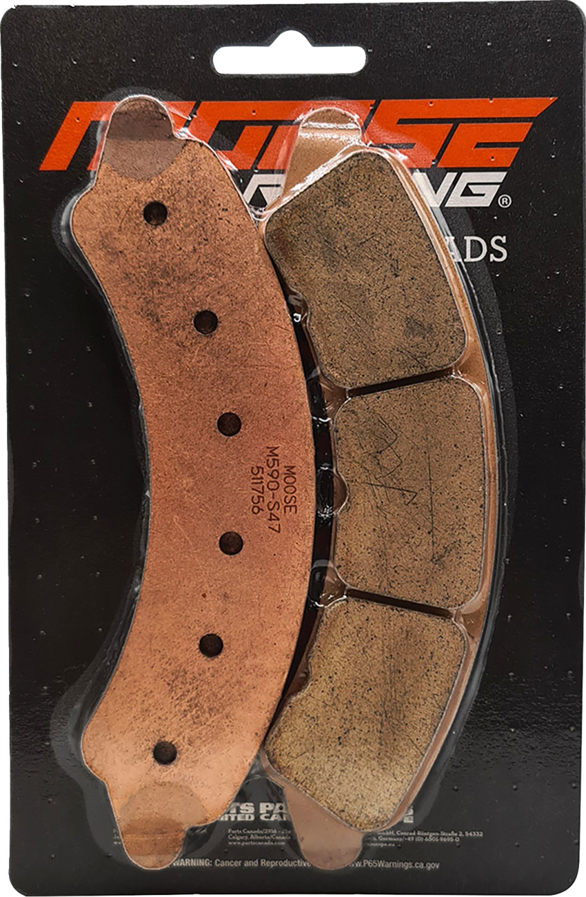 MOOSE OFFROAD Brake Pad - Front - Polaris RZR M590-S47