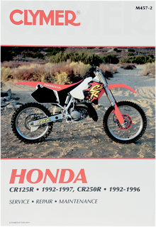 CLYMER Manual - Honda - CR125 / CR250 CM4572