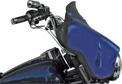 WIND VEST Windshield - 4" - Dark Smoke - FLHT/X 61-4040