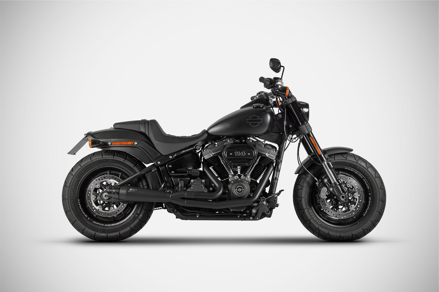 ZARD Full Exhaust for Harley Davidson Softail M8 - Low Rider, Street Bob, Fat Bob (16-20)