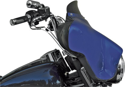 WIND VEST Windshield - 4" - Black - FLHT/X 61-4030