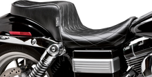 LE PERA Cherokee Seat - Diamond Pleated - Black - FXDWG '96-'03 LN-023DM