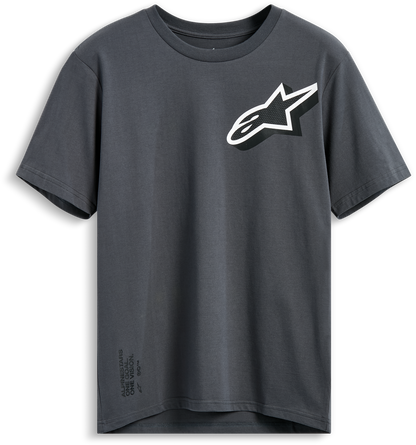 Shaded Ss Csf Tee Charcoal Xl