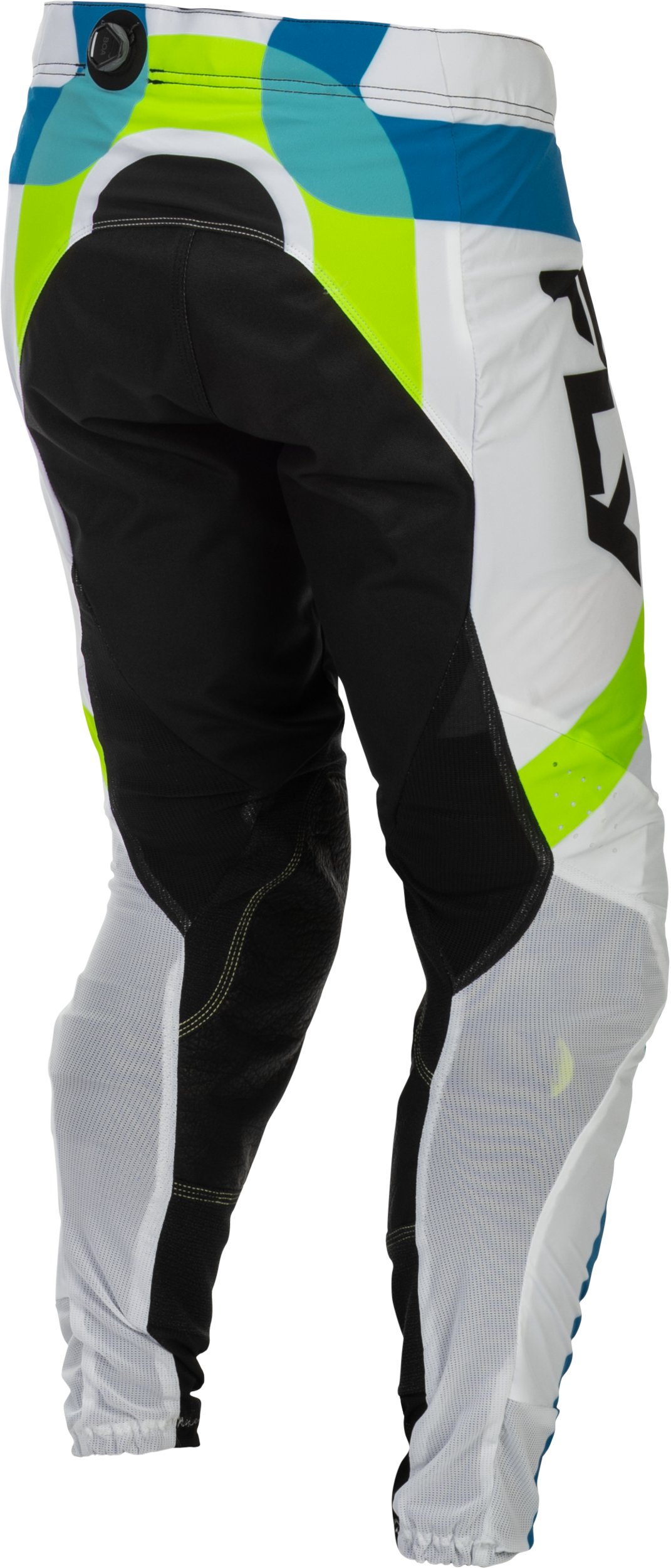Lite Le Current Pants White/Lime/Blue Sz 28