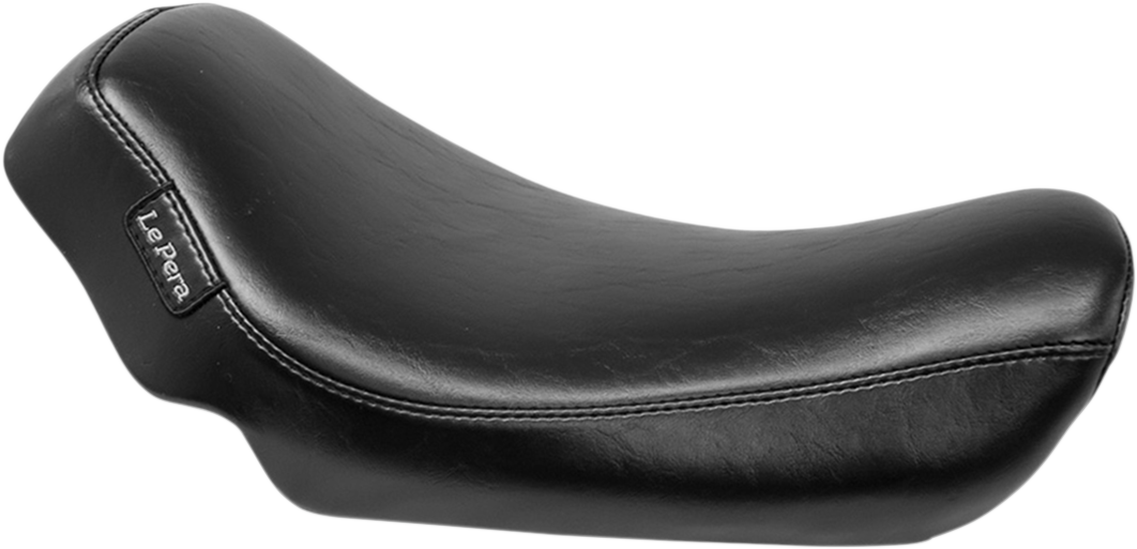 LE PERA Streaker Solo Seat - Smooth - Black - Dyna '06-'17 LK-351