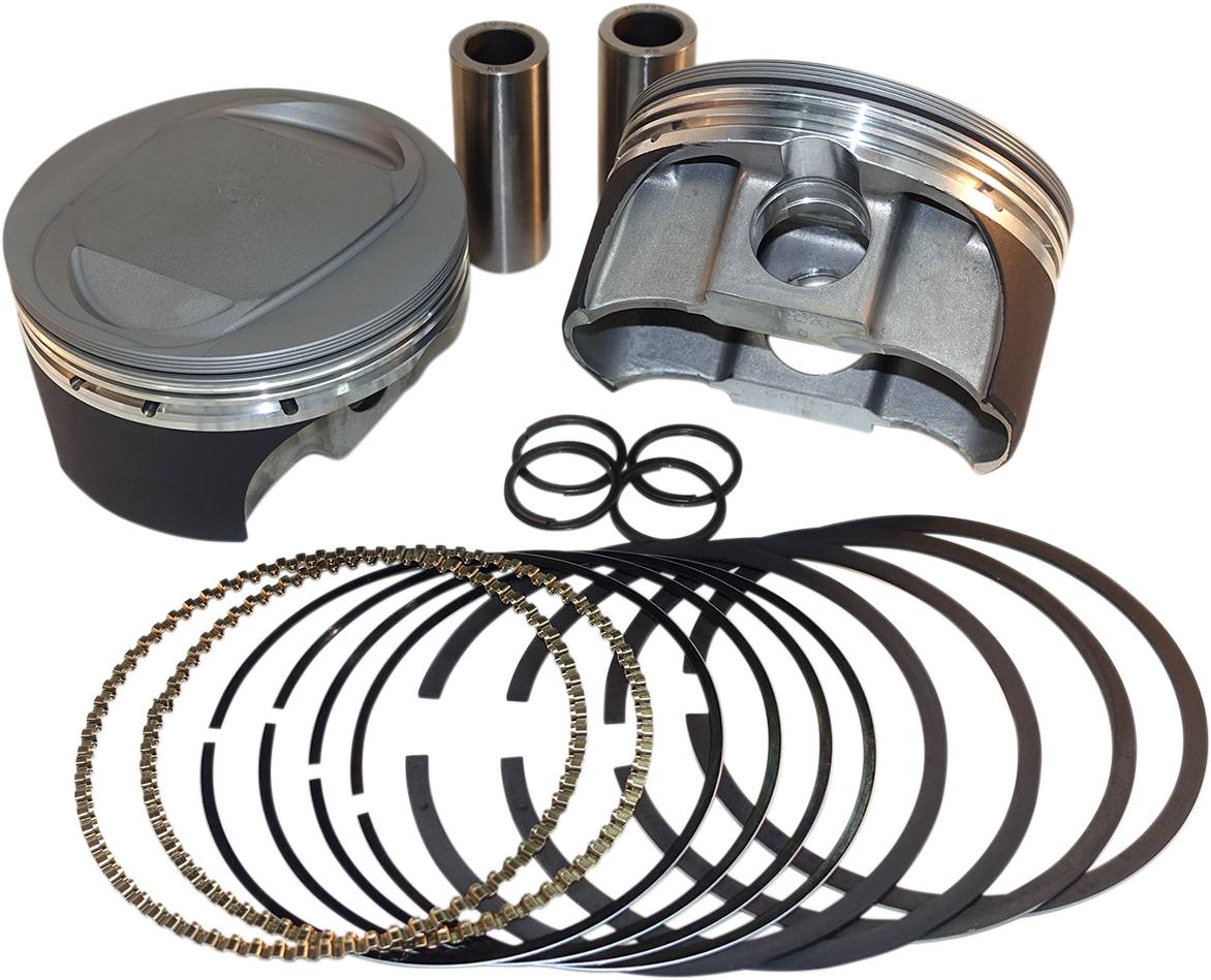 KB PERFORMANCE Piston Kit - 3.875" Standard - 11.0:1 CR - 103" Twin Cam | Big Bore 96" to 103" w/ 85 cc Heads KB909LCA.STD