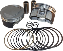 KB PERFORMANCE Piston Kit - 3.875" Standard - 11.0:1 CR - 103" Twin Cam | Big Bore 96" to 103" w/ 85 cc Heads KB909LCA.STD