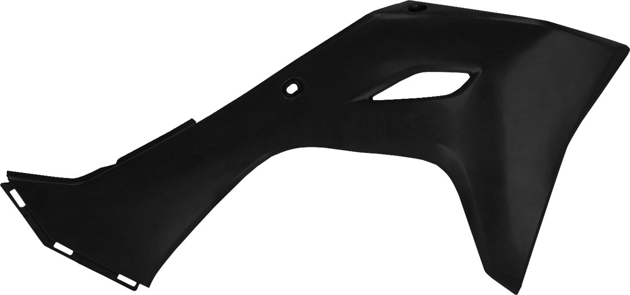 CYCRA Replica Radiator Shrouds - Black - Kawasaki KX 450 1CYC-1872-12