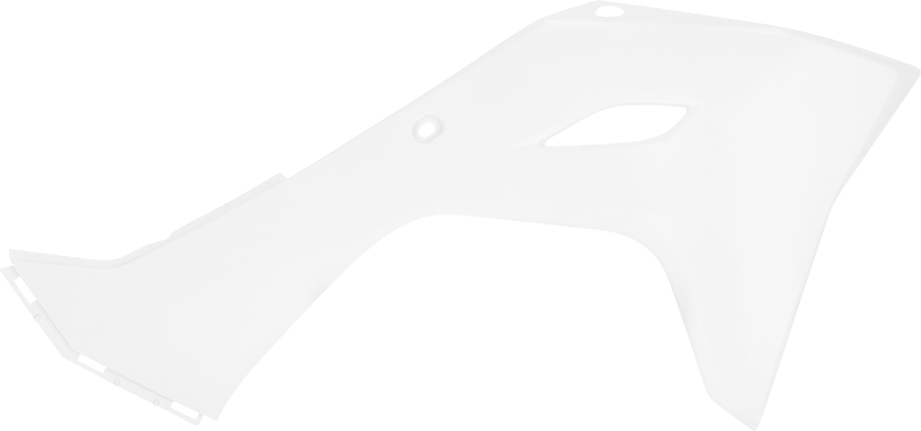 CYCRA Replica Radiator Shrouds - White - Kawasaki KX 450 1CYC-1872-30