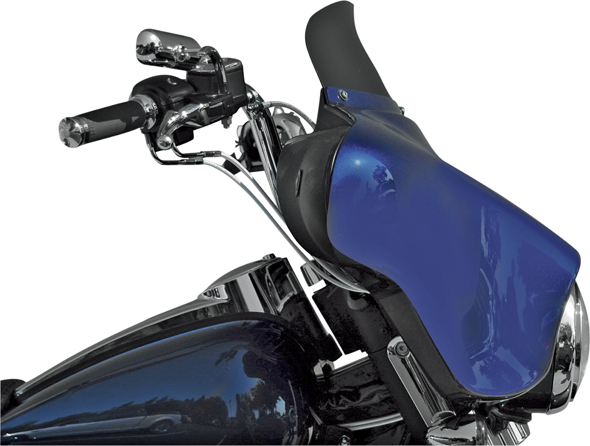 WIND VEST Windshield - 6" - Dark Smoke - FLHT/X 61-6040