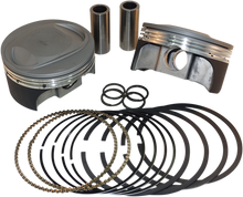 KB PERFORMANCE Piston Kit - 3.875" Standard - 10.0:1 CR - 103" Twin Cam | 96" Big Bore to 103" w/SE 95 cc Heads KB660LCA.STD