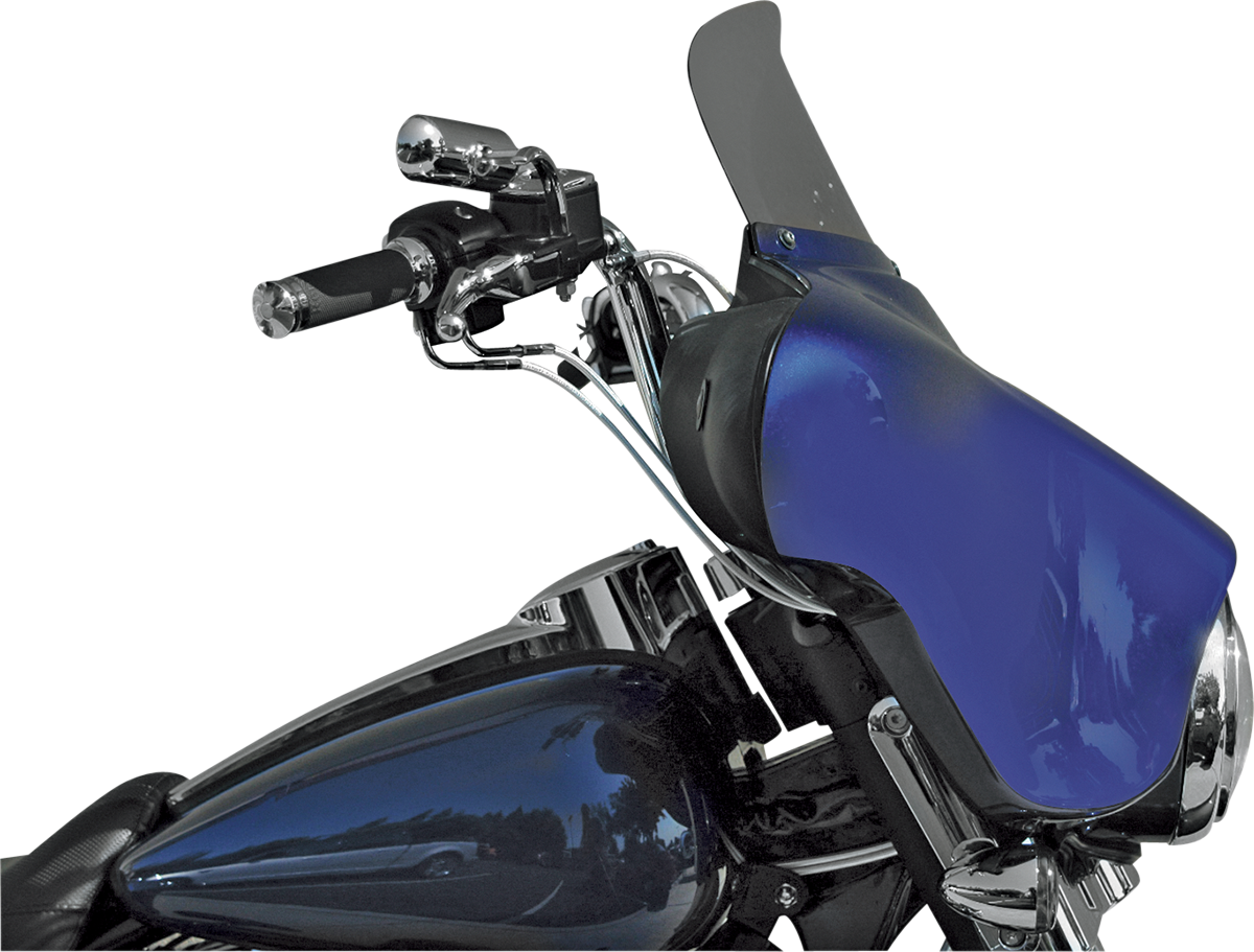 WIND VEST Windshield - 8" - Smoke - FLHT/X 61-8010