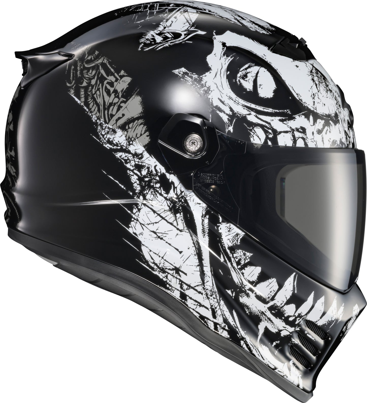 Covert Fx Full Face Helmet Caiman Gloss Black Xl