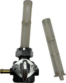 DRAG SPECIALTIES Petcock - Vacuum - Left Outlet - Black T03-0100B