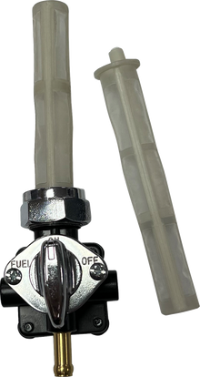 DRAG SPECIALTIES Petcock - Vacuum - Downward Outlet - Black T03-0101B