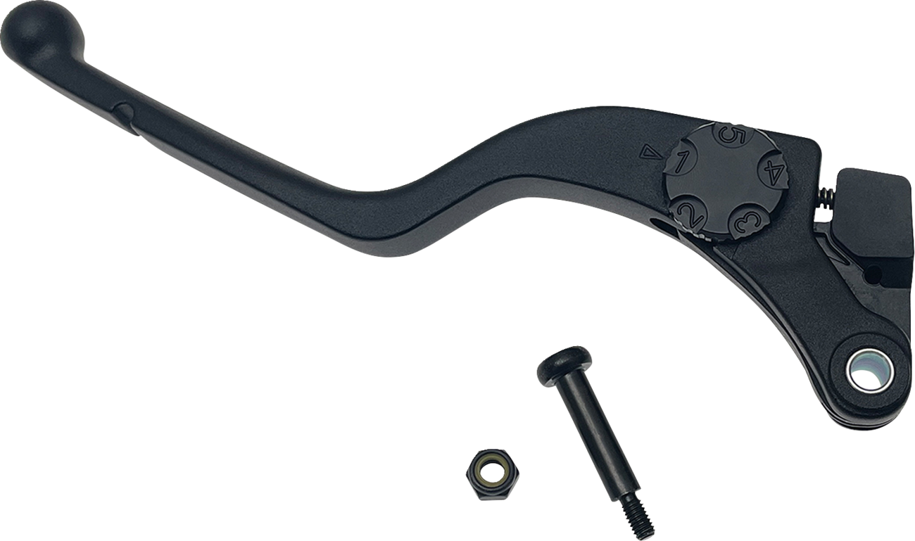 DRAG SPECIALTIES Clutch Lever Assembly - Black H07-0731MB-C