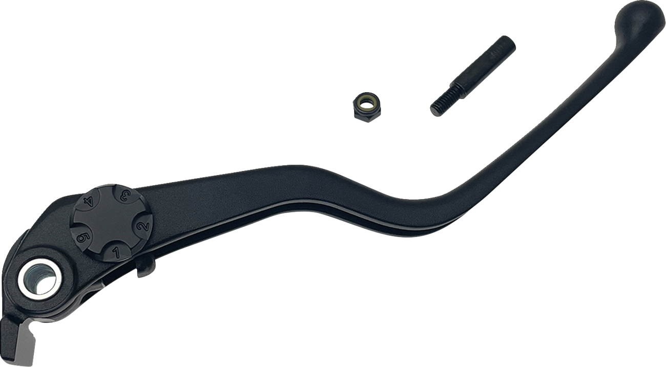 DRAG SPECIALTIES Wide Blade Replacement Brake Lever - Black H07-0731MB-B
