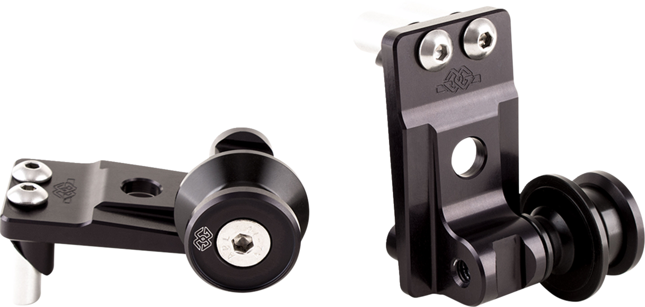 GILLES TOOLING AXB Chain Adjuster - Black - Kawasaki/Honda AXB-NC51-B