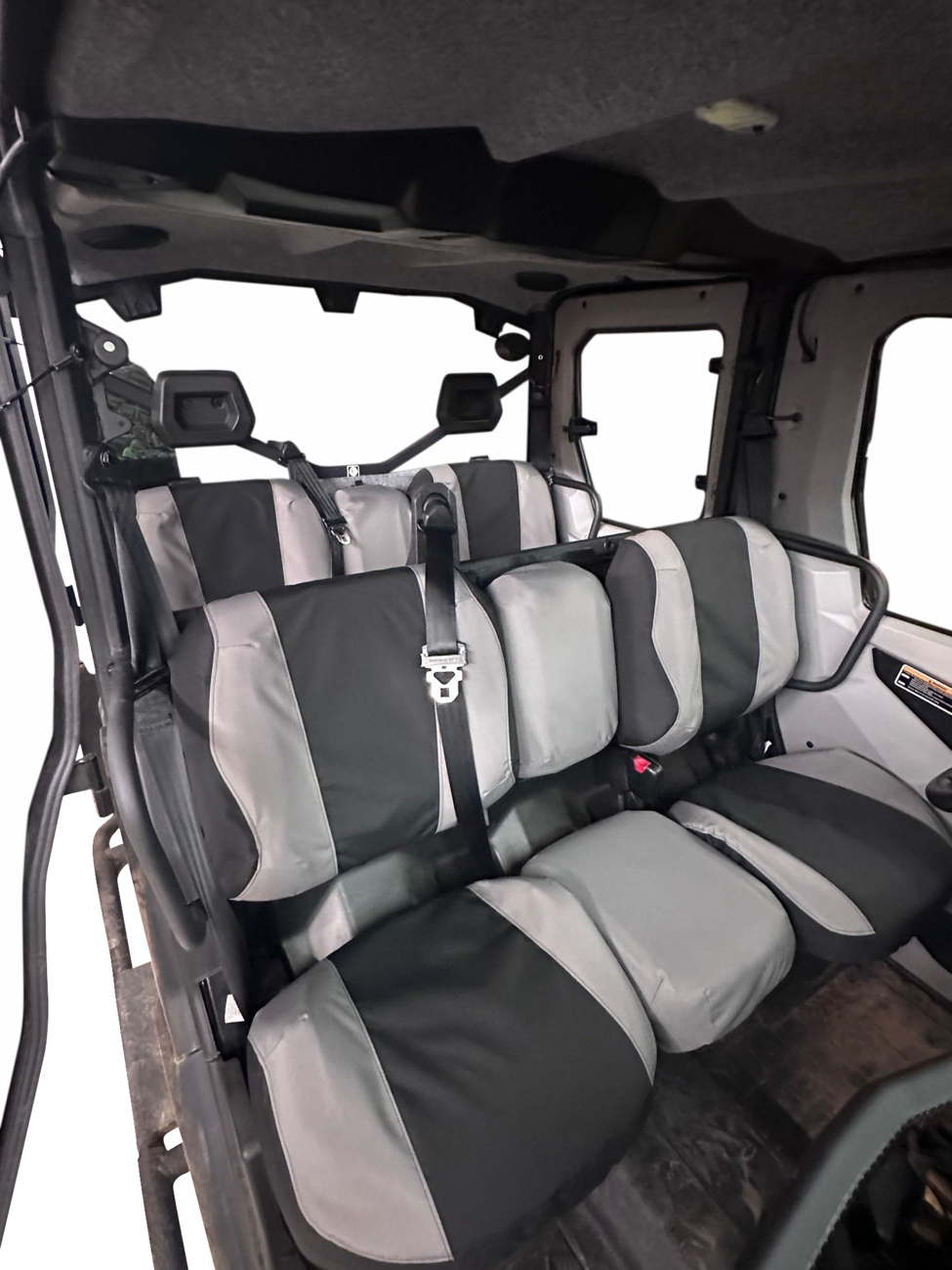 MOOSE OFFROAD Seat Cover - Black - Defender LTD Max/XT-P DEFLTDMAXBS-11