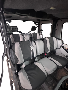 MOOSE OFFROAD Seat Cover - Black - Defender LTD Max/XT-P DEFLTDMAXBS-11