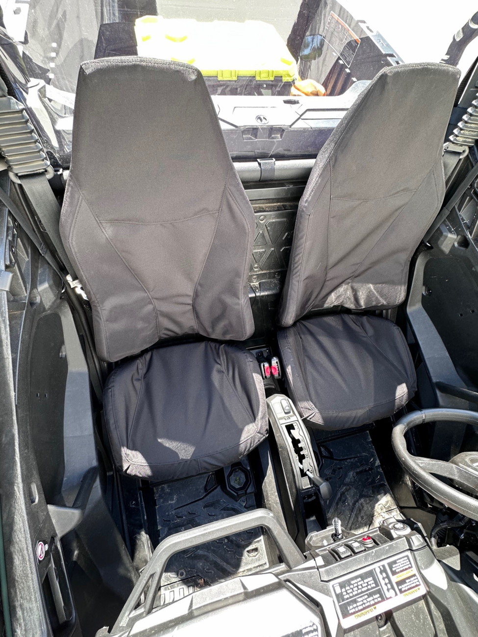 MOOSE OFFROAD Seat Cover - Black - Commander/Maverick NCOMBS-11