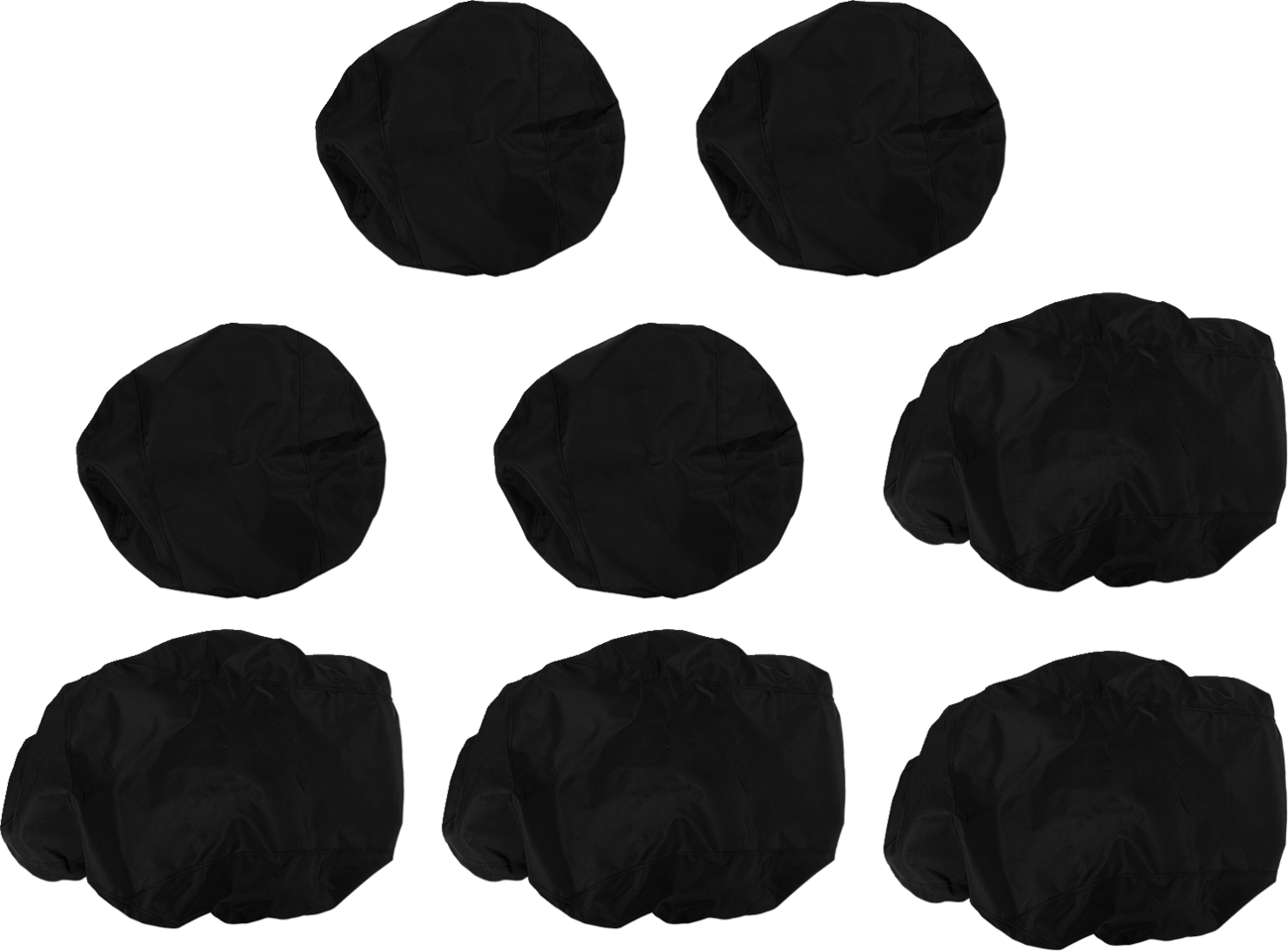 MOOSE OFFROAD Seat Cover - Black - Wolverine X4 YWX4BS-11