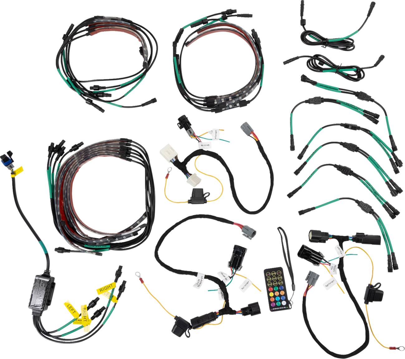 SADDLE TRAMP LED Accent Lighting - '98-'22 FLH/FLT BC-CHASE-K1