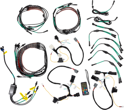 SADDLE TRAMP LED Accent Lighting - '98-'22 FLH/FLT BC-CHASE-K1