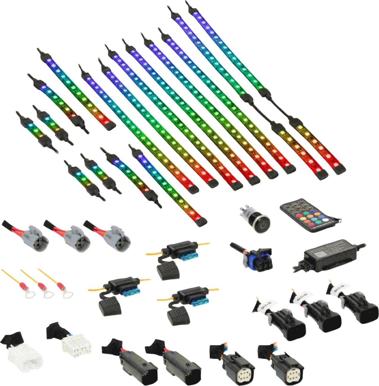 SADDLE TRAMP LED Accent Lighting - '98-'22 FLH/FLT BC-CHASE-K1