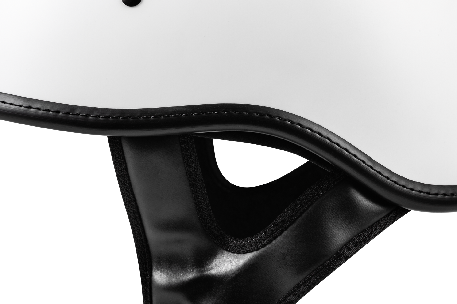 .357 Solid Half Helmet Matte White Lg