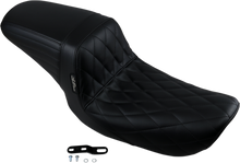LE PERA Kickflip Seat - Diamond - Black - FXD '96-'03 LN-591DM