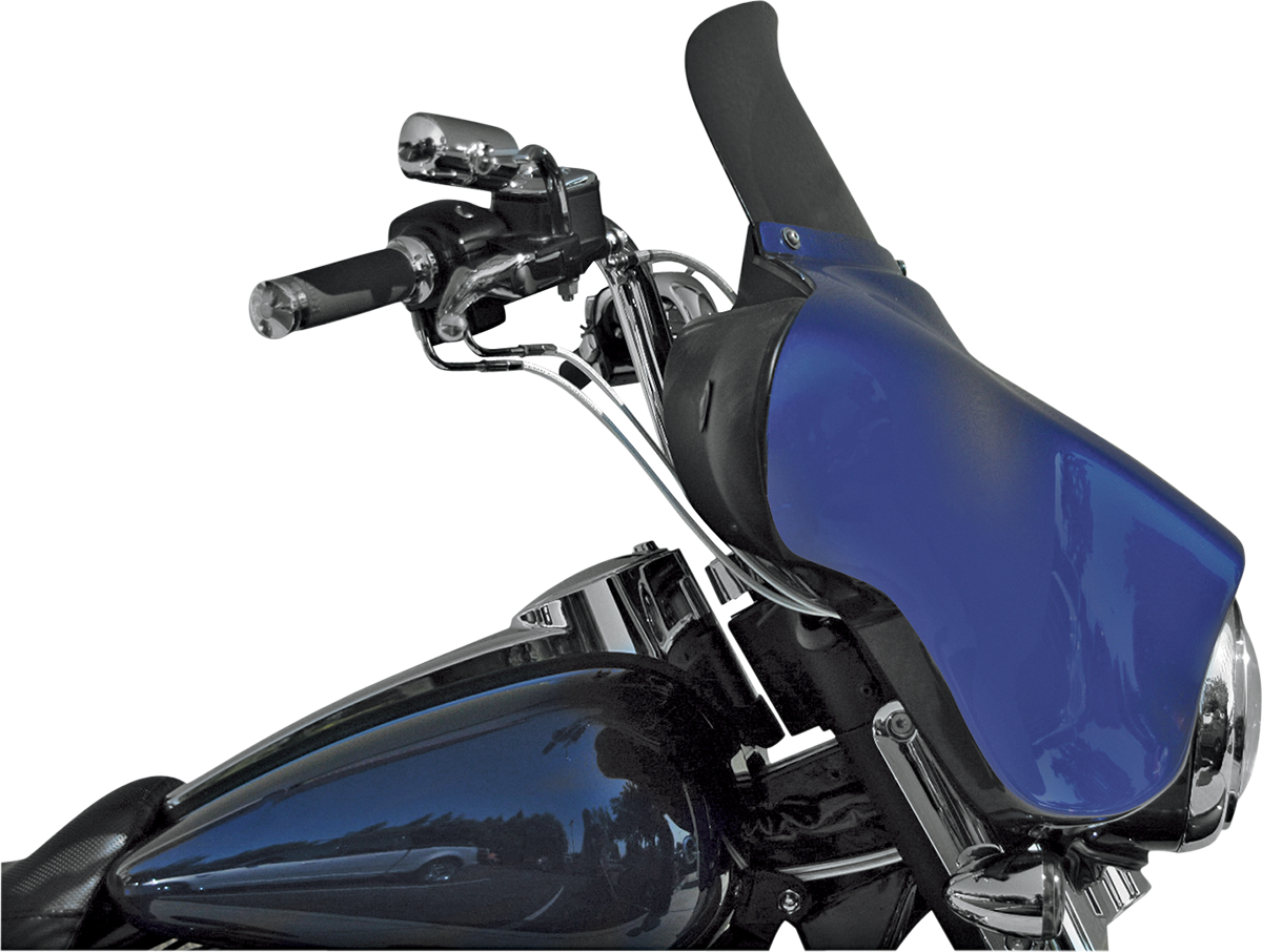 WIND VEST Windshield - 8" - Dark Smoke - FLHT/X 61-8040