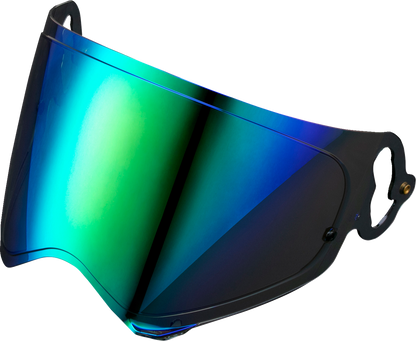 ARAI HELMETS VAS-A Shield - XD-5 - Pinlock? 120 MaxVision* Prepared - Light Tint/Green Mirror 031123