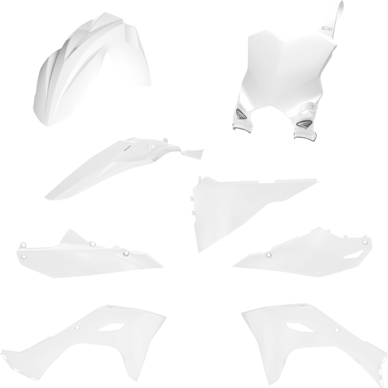 CYCRA 5 Piece Replica Body Kit - White - Kawasaki 1CYC-9436-42