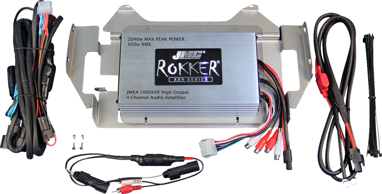 J & M Stage6 Amplifier Kit - 4-Channel - FLHT JMA6-1000HC14-UL
