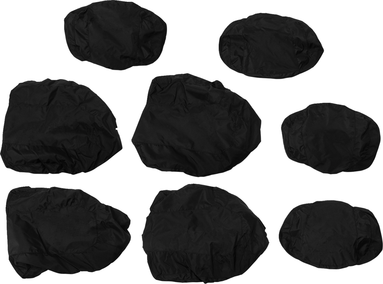 MOOSE OFFROAD Seat Cover - Black - RZR 4 PRZR4BS-11