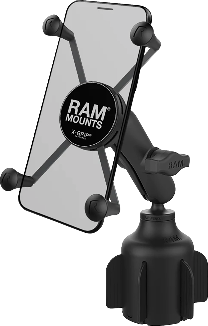 RAM MOUNTS X-Grip® Large Phone Mount with Stubby™ Cup Holder Base RAP-B-299-4-UN10U