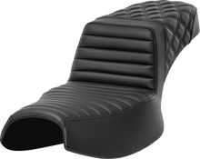 SADDLEMEN Step-Up Seat - Front Tuck-n-Roll/Rear Lattice Stitch - Extended Reach - Challenger '20-'24 I20-06E-176