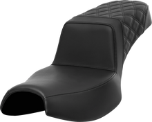 SADDLEMEN Step-Up Seat - Rear Lattice Stitch - Extended Reach - Challenger '20-'24 I20-06E-173